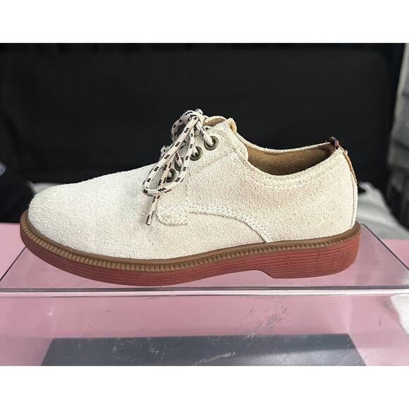 Florsheim Company Boys Lace Up Shoes Size 10-1/2 Medium Ivory Cream 16630-100 - Picture 1 of 7